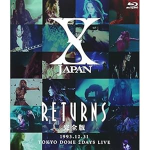 X JAPAN RETURNS 完全版 1993.12.31 Blu-ray" 