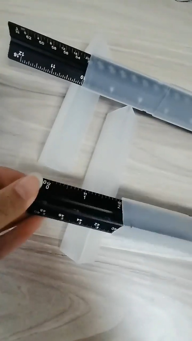 Watch Laser-Etched Aluminum Architect Triangular Ruler on Amazon Live