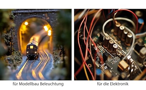 Stromverteiler V 2x12 Doppelpack – Verteilerblock mit 2 x 12 Anschlüssen – bis 8A belastbar inkl. Montagematerial für Modellbau, Wohnmobil, Werkstatt, Garage, Büro & Haushalt