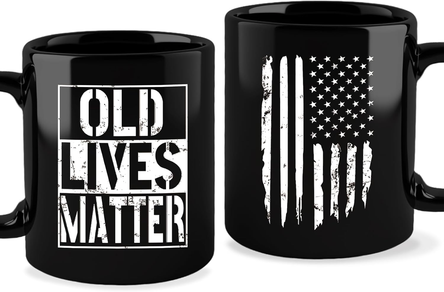Old Lives Matter Funny Coffee Mugs 11oz - Birthday Gift for Men