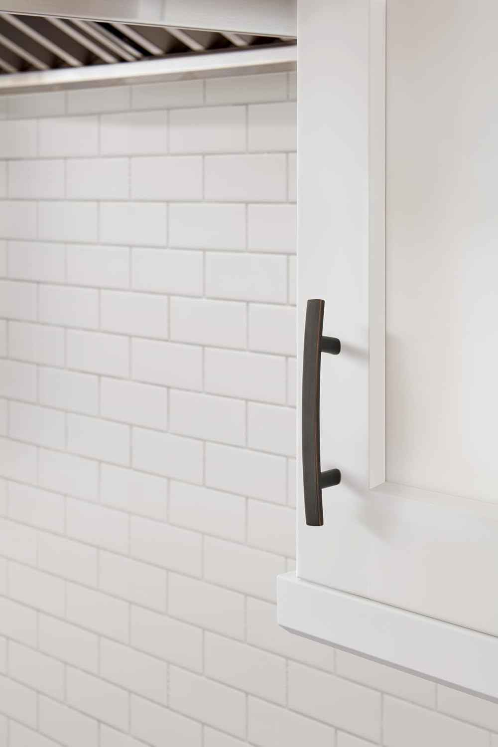 Amerock | Cabinet Pull | Oil Rubbed Bronze | 3 inch (76 mm) Center to Center | Cyprus | 1 Pack | Drawer Pull | Drawer Handle | Cabinet Hardware