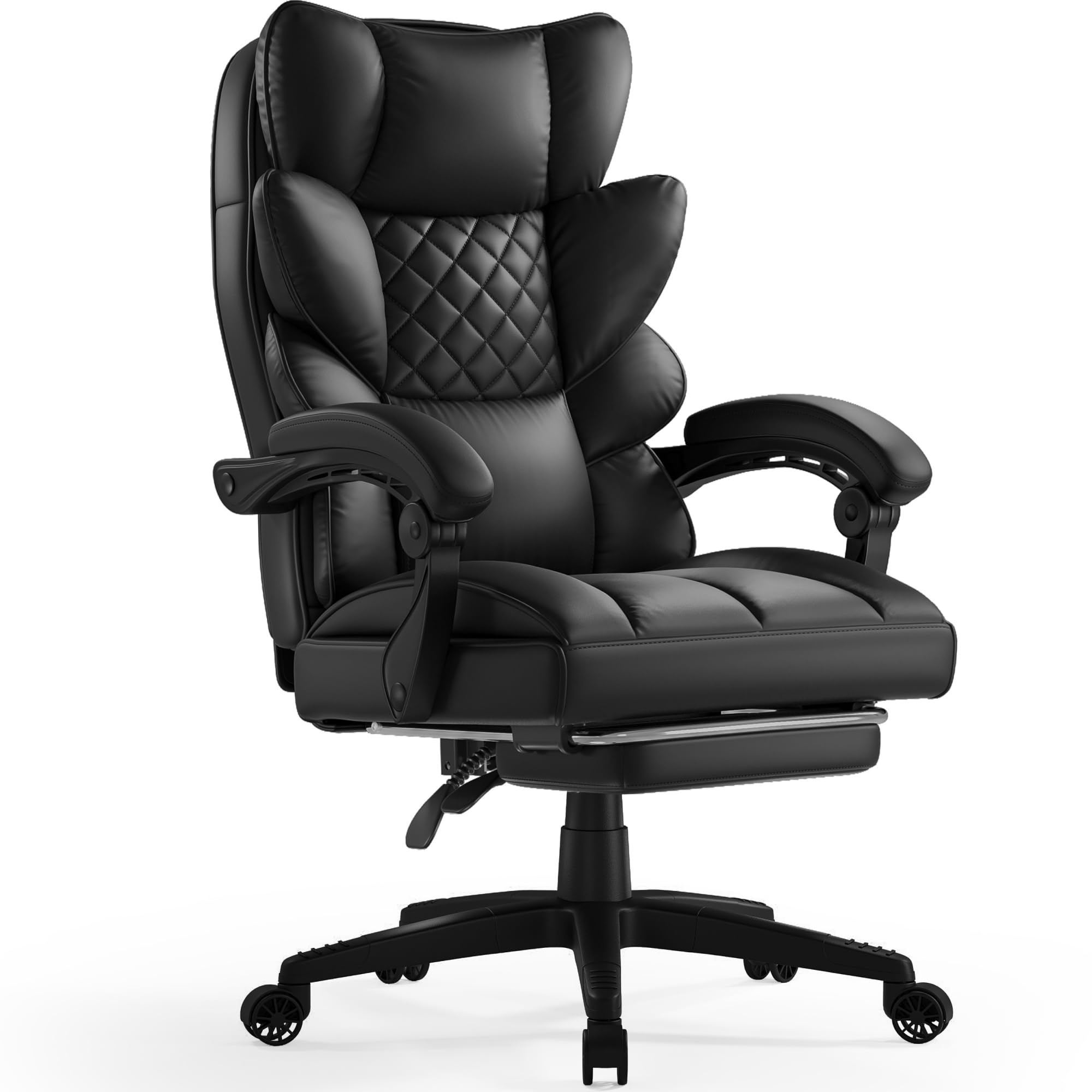 Amazon.com: Dowinx Big and Tall Office Chair with Pocket Spring