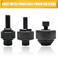 Vista 6 de SagaSave 40mm/1.57inch Perforadora de chapa de metal, cortador de agujero hexagonal de metal para fregadero de corte, placa de acero, acero