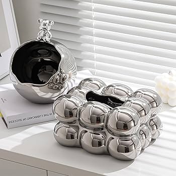 Amazon｜マシュマロティッシュボックスホルダー ティッシュボックス