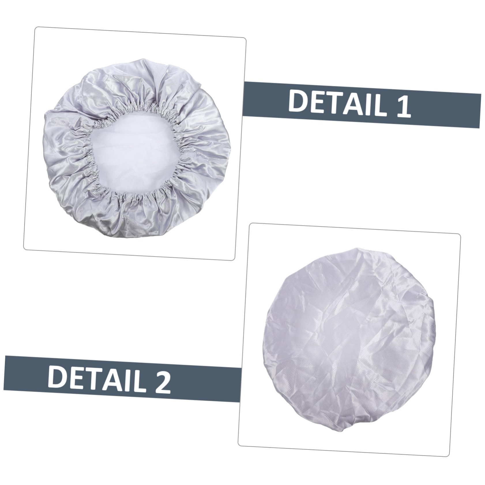 Beaupretty 3 Piezas Gorro De Ducha De Eva Gorros De Baño Hogar Color Sólido Para Proteger El Cabello Baño Usar Como De Dormir Nocturno