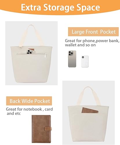 Miniatura 3 de GLENKEY Lonchera térmica con bolsa de almuerzo  Bolsas enfriadoras grandes a prueba de fugas para adultos  Lonchera suave para mujeres, turno de