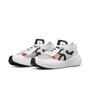 Amazon.com | Men's Jordan Delta 3 Low White/Chile Red-Black
