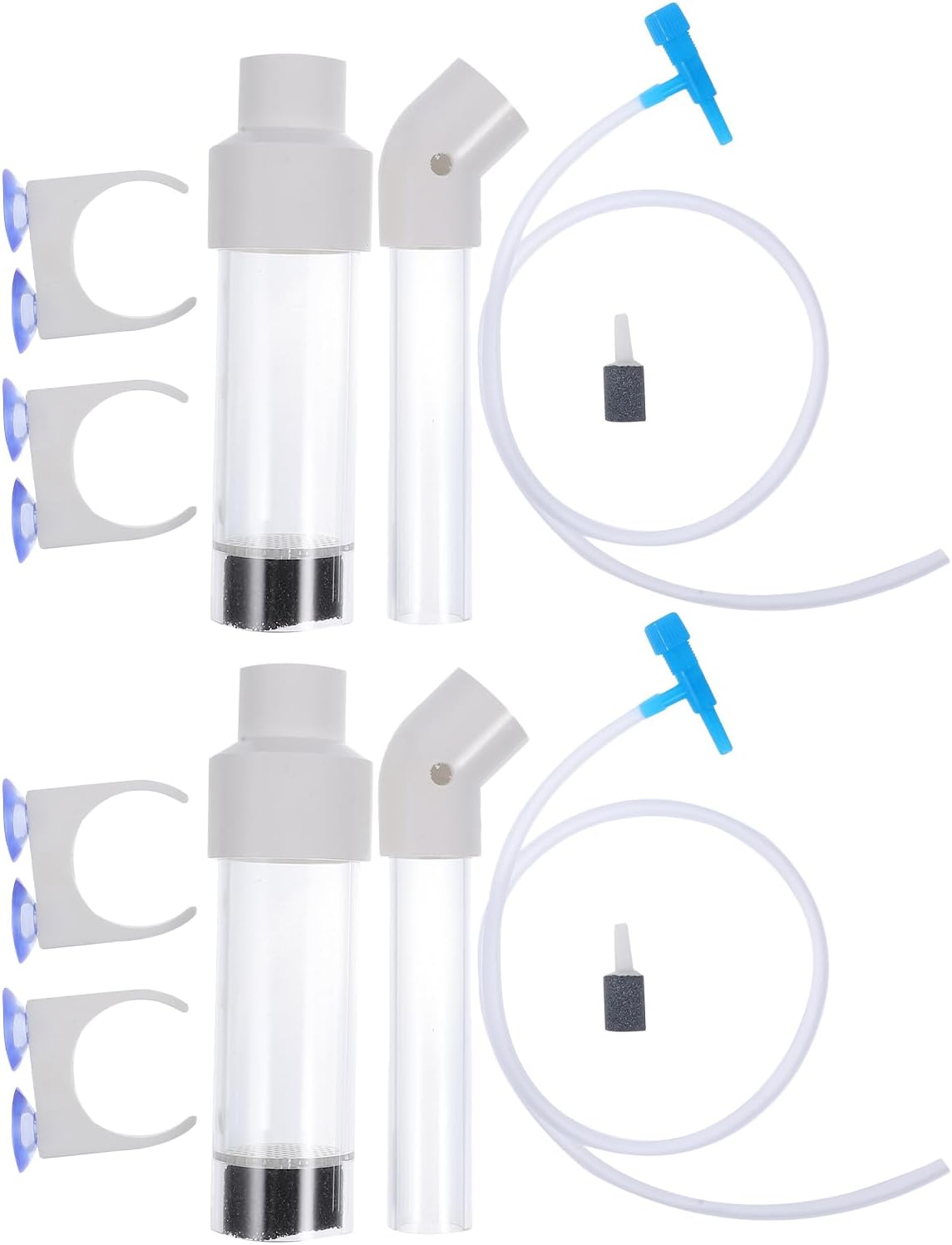 Toddmomy 2 Sets 40mm Aquarium Fish Egg Incubator Kit with Automatic Fish Tumbler for Cichlids and Shrimp Breeding Hatchery for Efficient Egg Hatching