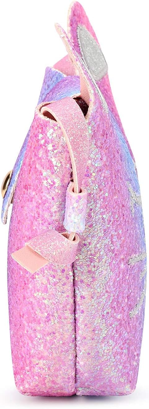 mibasies Kids Cat Purse for Little Girls Toddlers Wallet Crossbody Bag - Image 7