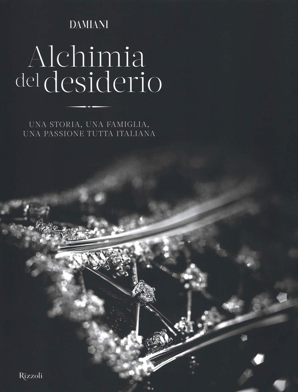 Damiani livre d'art de luxe sur la haute joaillerie italienne illustré