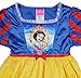Disney Little Girls' Snow White Fantasy Nightgown, Yellow, 6