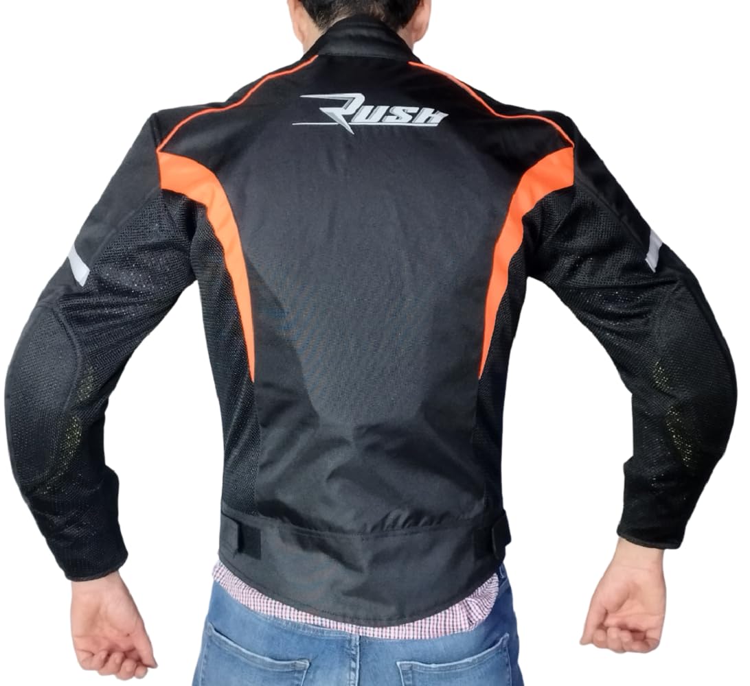 WinNet Giacca Giubbotto da Moto leggeroprimaverile autunnale Traforato traspirante Ventilato per l'Estate con Protezioni estivo