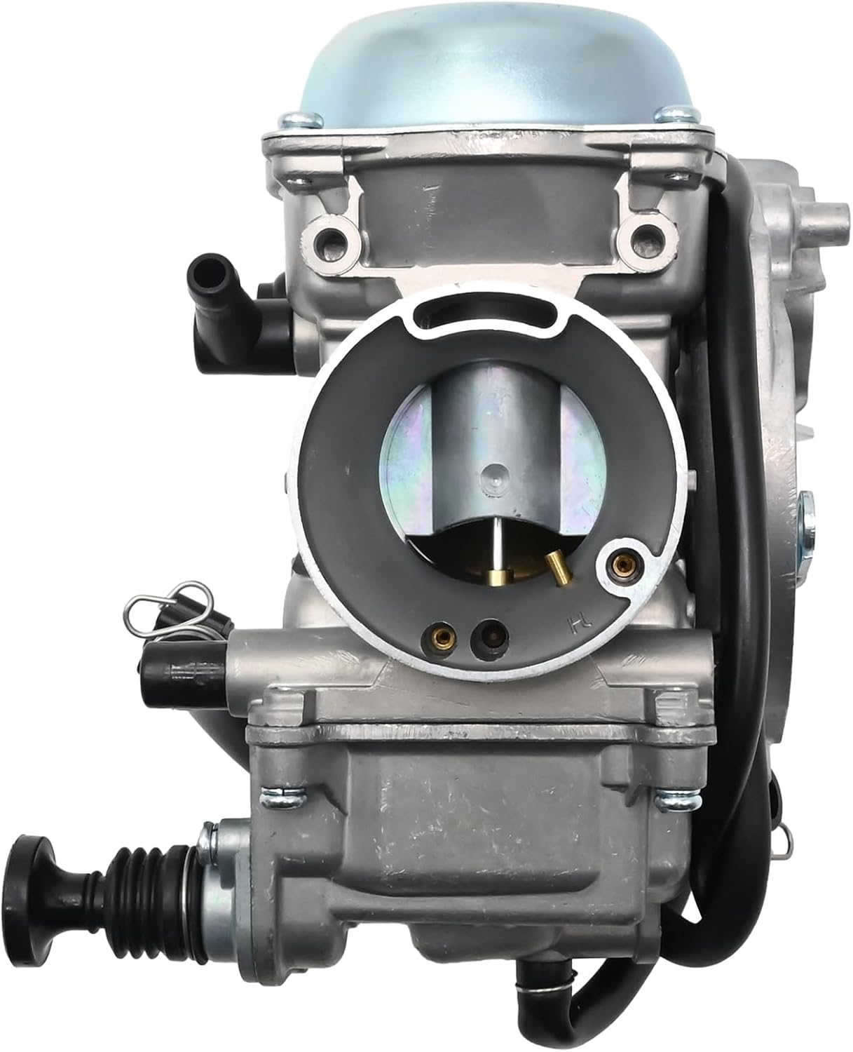 15003-1446 Carburetor w/Fuel Switch Valve Petcock Replacement for Kawasaki Prairie 400 KVF400 1997-2002, Bayou 400 KLF400 KLF 400 1993-1995