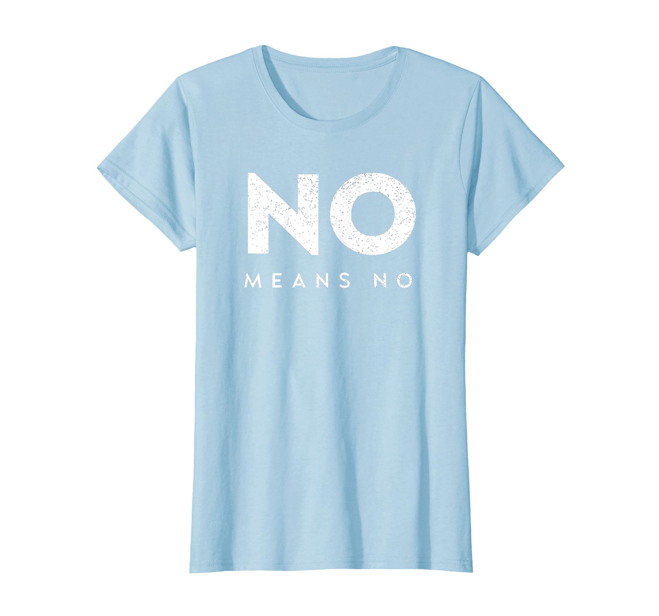 Amazon | No Means No - 反暴力 - ハラスメント意識 Tシャツ | Tシャツ 