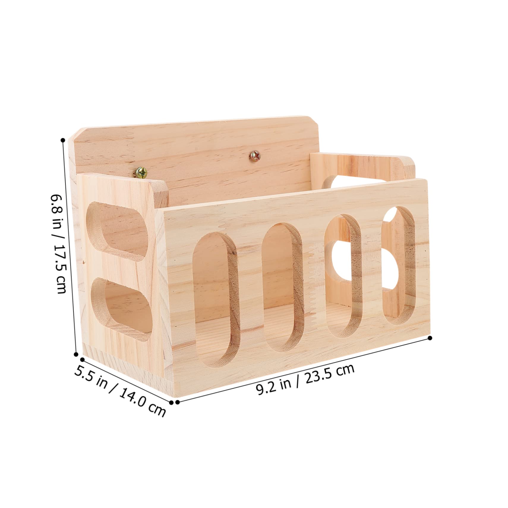 Futtergestell für Kaninchen und Meerschweinchen, Holz, 1 Stück