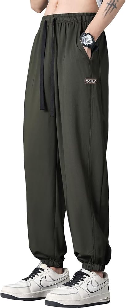 Amazon | [HedingRed] ジャージ下 メンズ ジョガーパンツ ゆったり