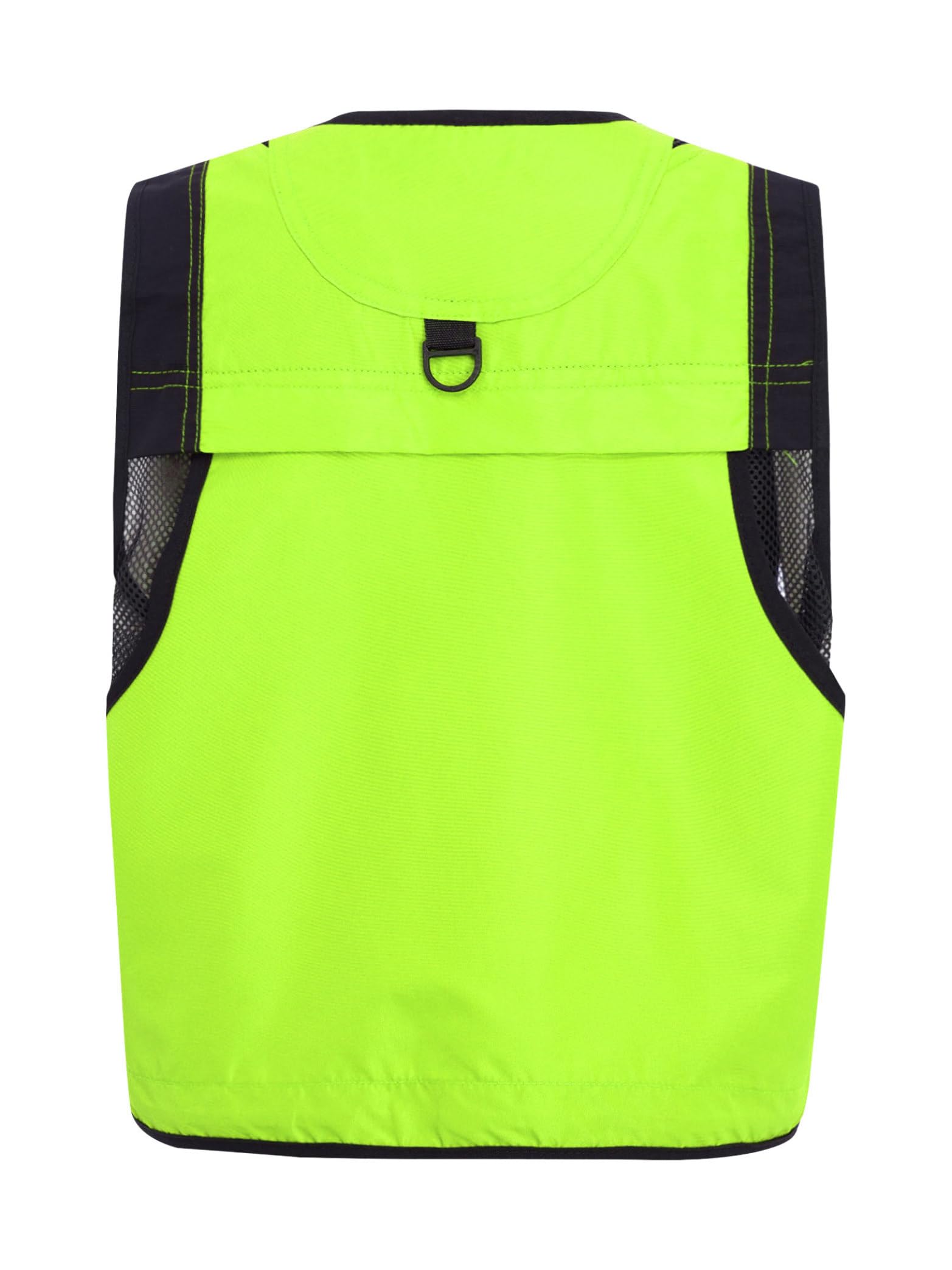Giubbotto leggero senza maniche per bambini outdoor tasche multiple giacca sportiva campeggio pesca caccia