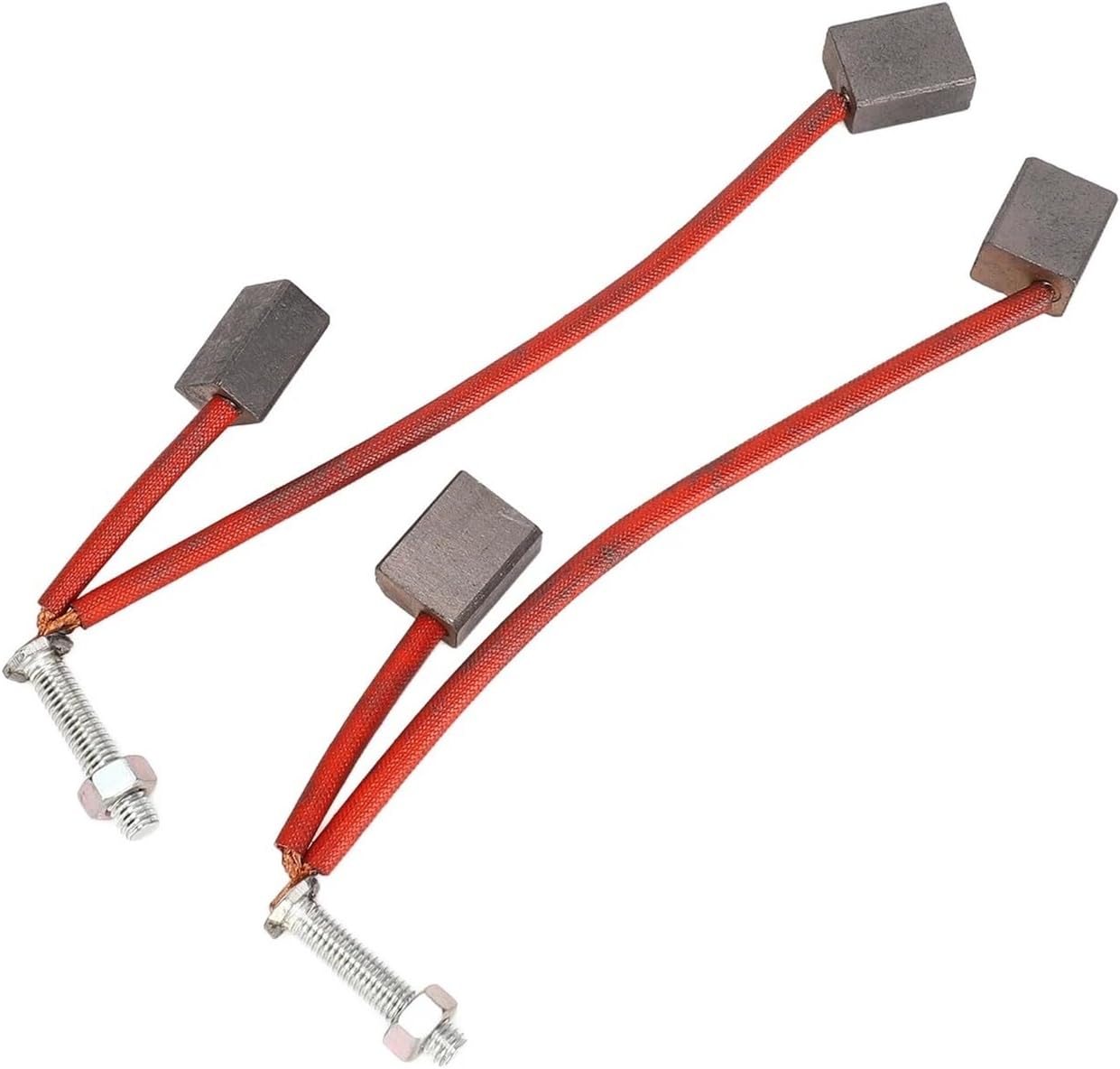 2pcs Go1f Cart Starter Brush Set 103347301 H1gh Performance Generator Brush Replacement Fit Compatible Club Car