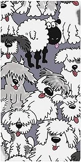 Old English Sheepdogs Fashionable Large-Sized Soft Beach Towels, Absorbent Towels