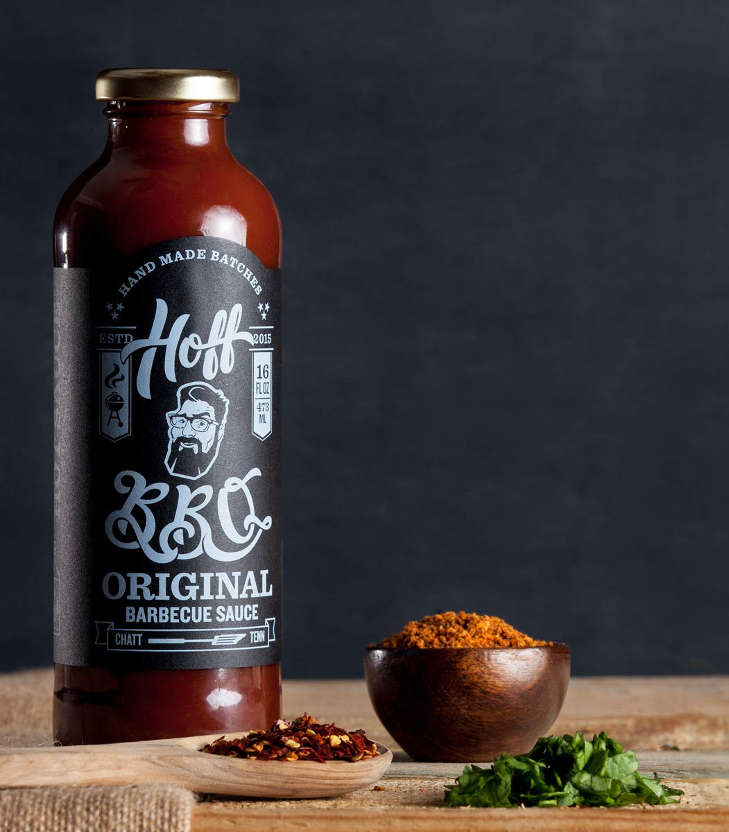 Hoff BBQ Hoff's Original Molasses Based BBQ Sauce with a