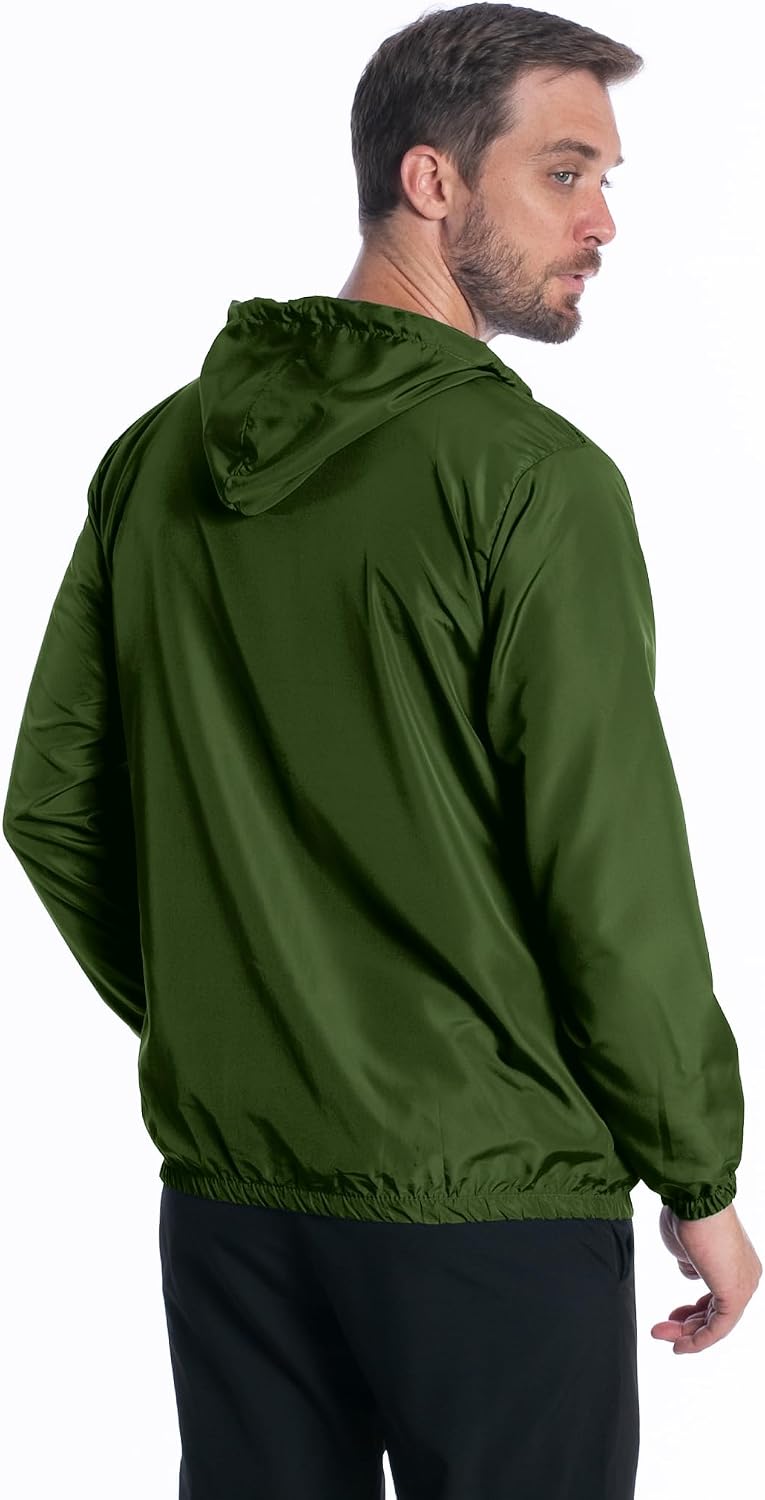 Jaqueta Corta Vento Impermeável Masculina Com Capuz Jaqueta Corta Vento Impermeável Masculina Com Capuz