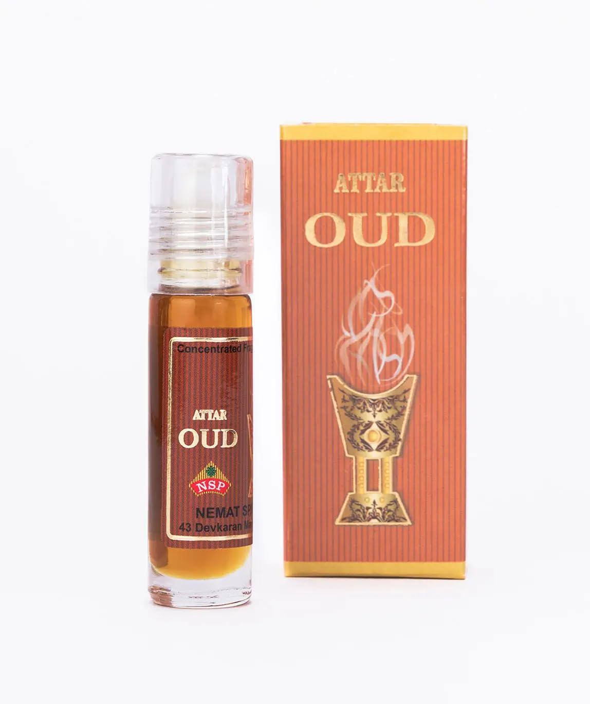 Original NMT Oud Attar Roll-On Perfume 8ml Unisex Hard fragrance-image-23