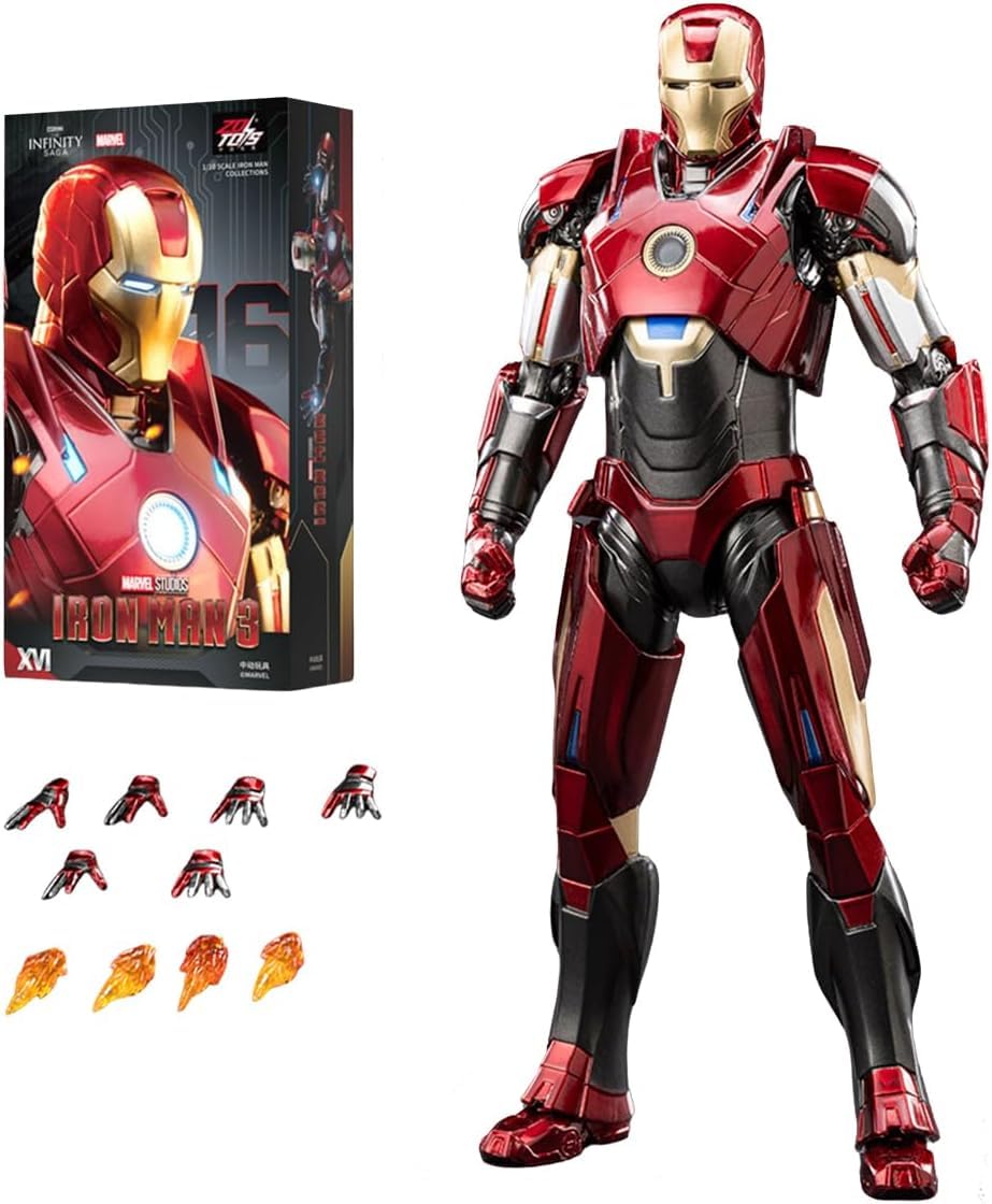 Amazon.co.jp: ZD Toys 1/10スケール アイアンマン マーク XVI MK16