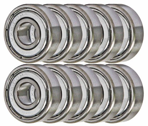 10 Shielded Bearing R4ZZ 1/4 x 5/8 x 0.196 inch Miniature Ball