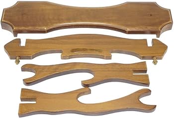 Amazon.co.jp: moumoujp 木製 日本刀 脇差 短刀 刀掛台 2段式 台座付き