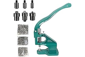 QWORK Kydex Molding Press: Precision Grommet-Setting Tool