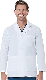 Maevn 7216 Men Consultation Lab Coat White 4XL