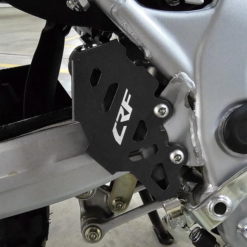 Motorcycle Rear Brake Master Cylinder Guard Heel Guard Protection Compatible with CRF300L Rally CRF 300 L CRF 300L 2025 2024 2023 2022 2021 (Black)