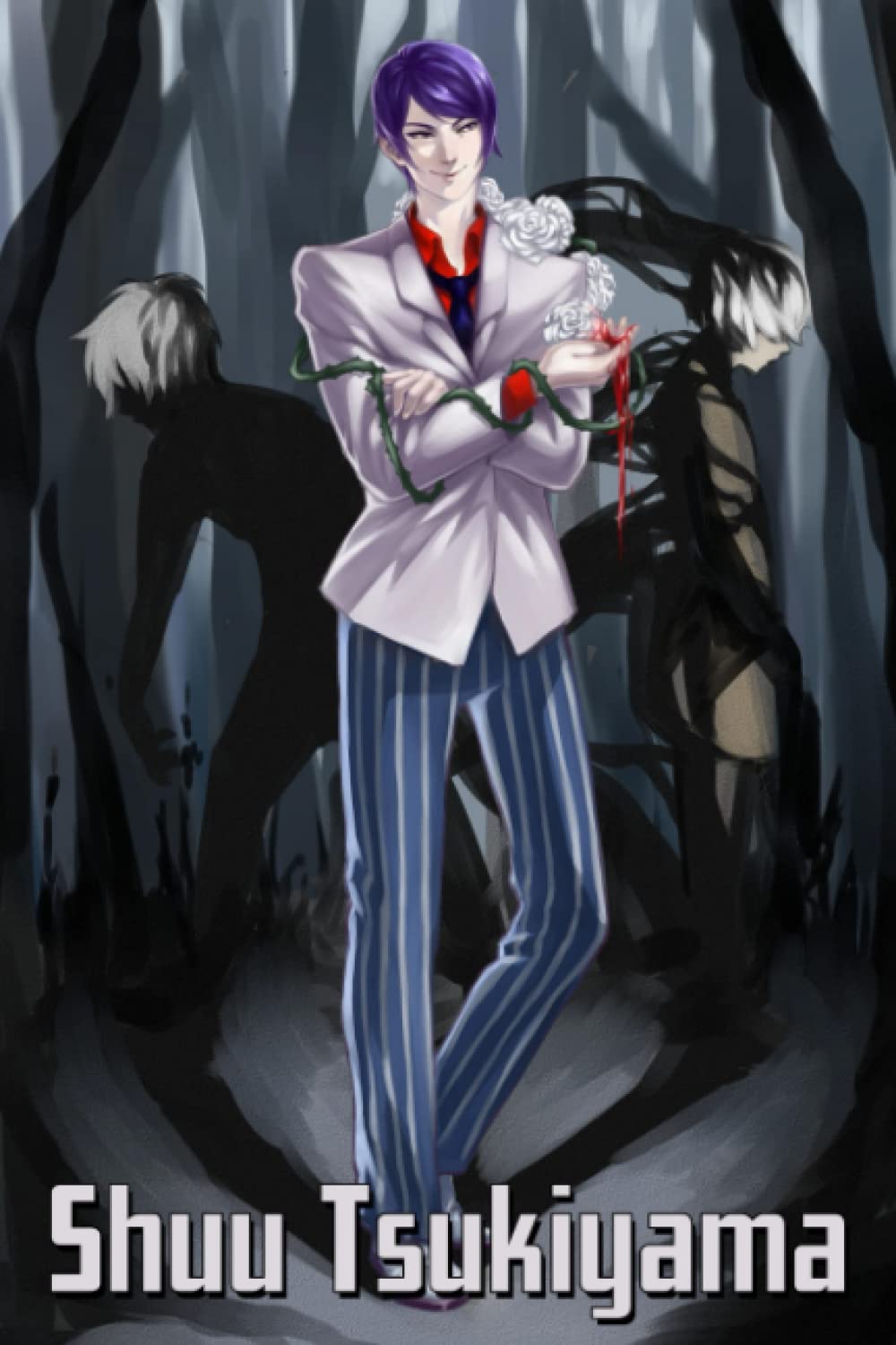 Shuu Tsukiyama Notebook: 110 Wide Lined Pages - 6" x 9" - Planner, Journal, Notebook, Composition Book, Diary for Women, Men, Teens, and Children