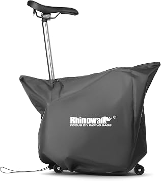 Rhinowalk Dust Cover for BROMPTON Folding Bike -Lightweight, Frame Hidden, Shielding Bike for Public Transportation, Commuting, Home Storage
