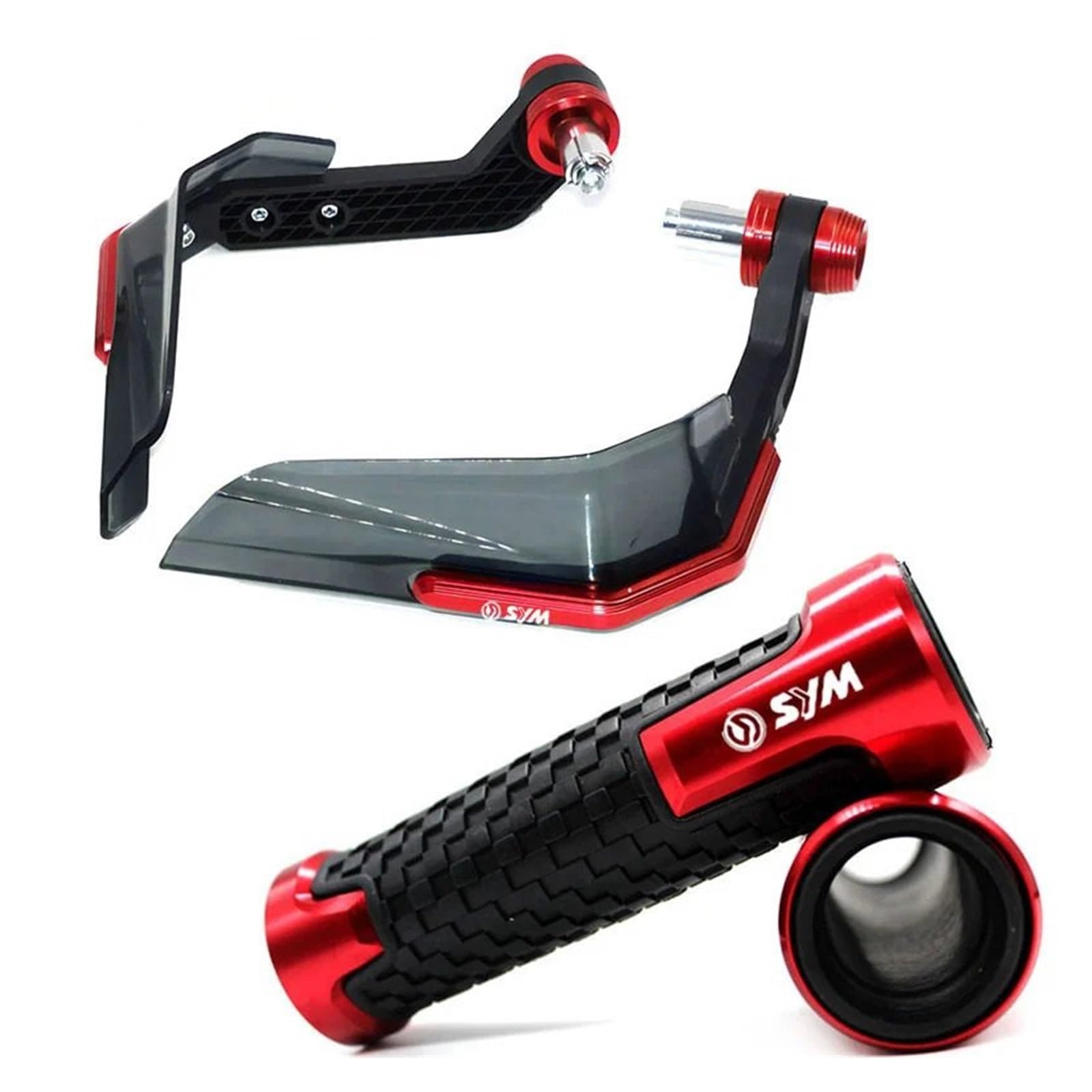 Lenkergriffe Motorradzubehör Für SYM Jet 14 50/125/200 Motorrad-Handschutzgriffe, Handschutzschild