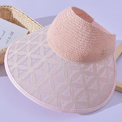 JYDQM Summer Empty Visor Cap Women wide 