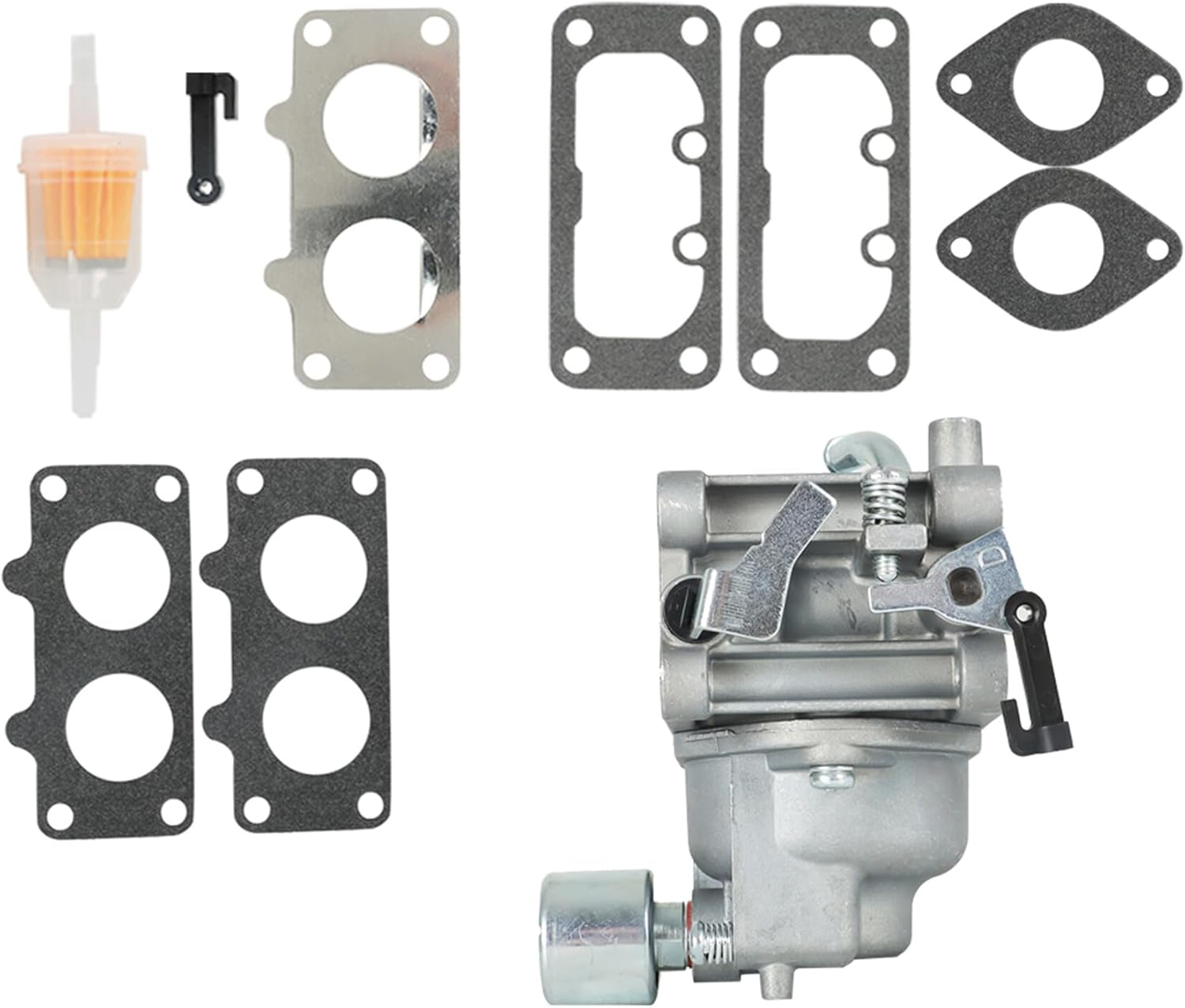 ALL-CARB Mower Carburetor with Gaskets 15004-1027 15004-0932 Replacement for Kawasaki FX651V-ES00