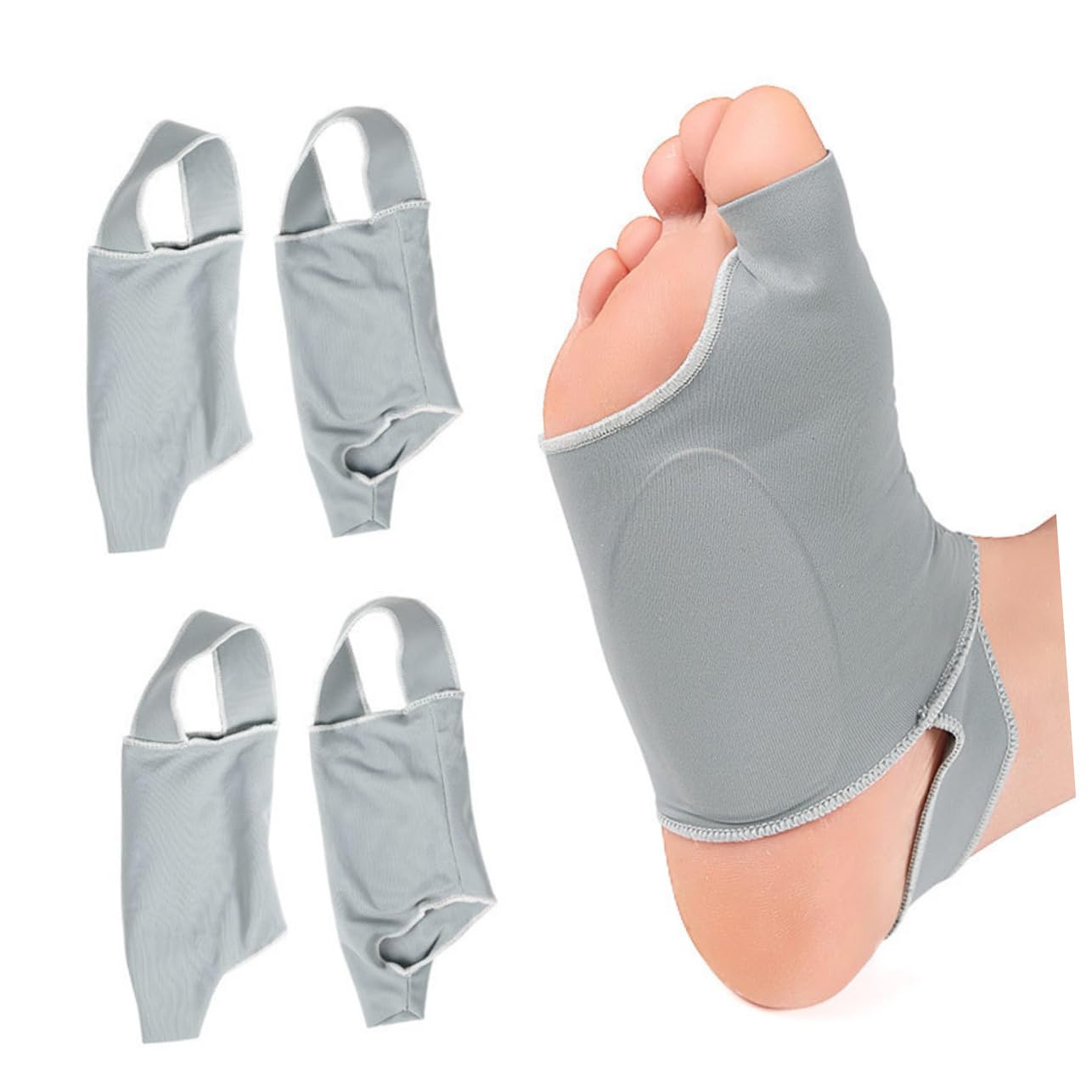 Didiseaon Foot Arch Support Brace Splint Pads Bunion Strap Covers for Women for Men