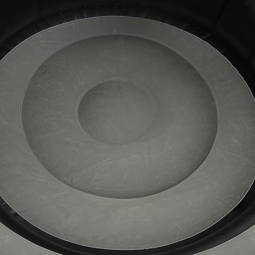 Miniatura 3 de Sofá inflable, sofá de aire flocado, sofá inflable, sofás, silla inflable para dormitorio, oficina, patio, balcón, campamento, viajes (gris)