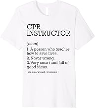 CPR Instructor Job Definition Personalized CPR Instructor Premium T-Shirt