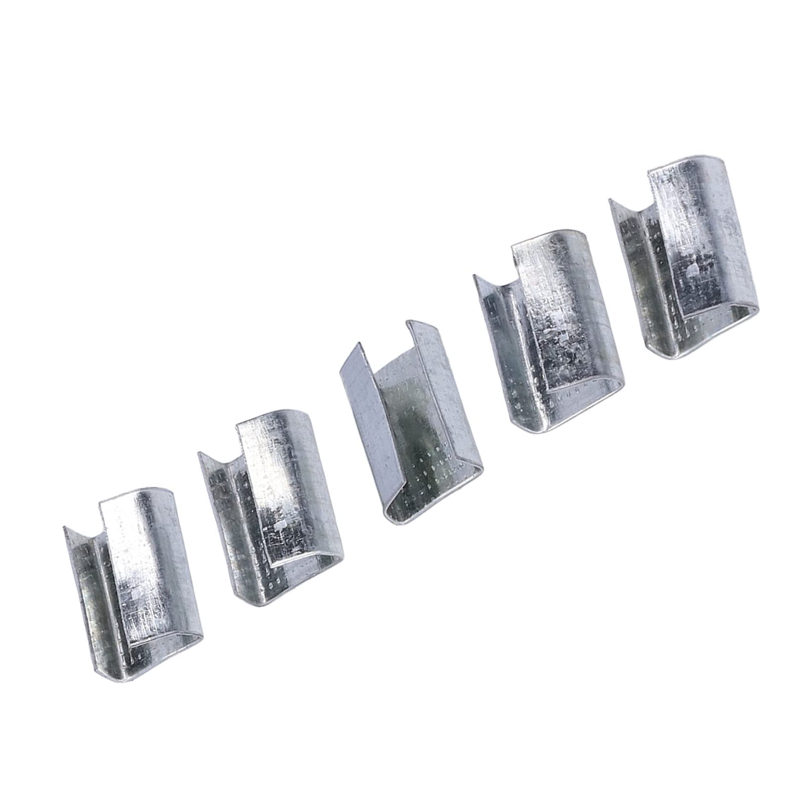 Metal Strapping Buckle, Galvanized Steel Packaging Open Seals for 16mm PET Strap, Strapping Buckle for 16mm Strap