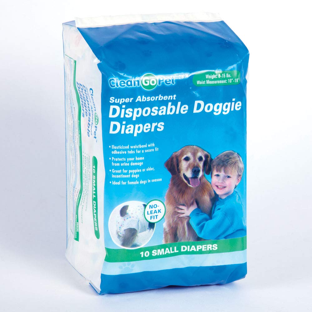 Buy Clean Go Pet Disposable Doggie Diapers — Convenient Diapers for