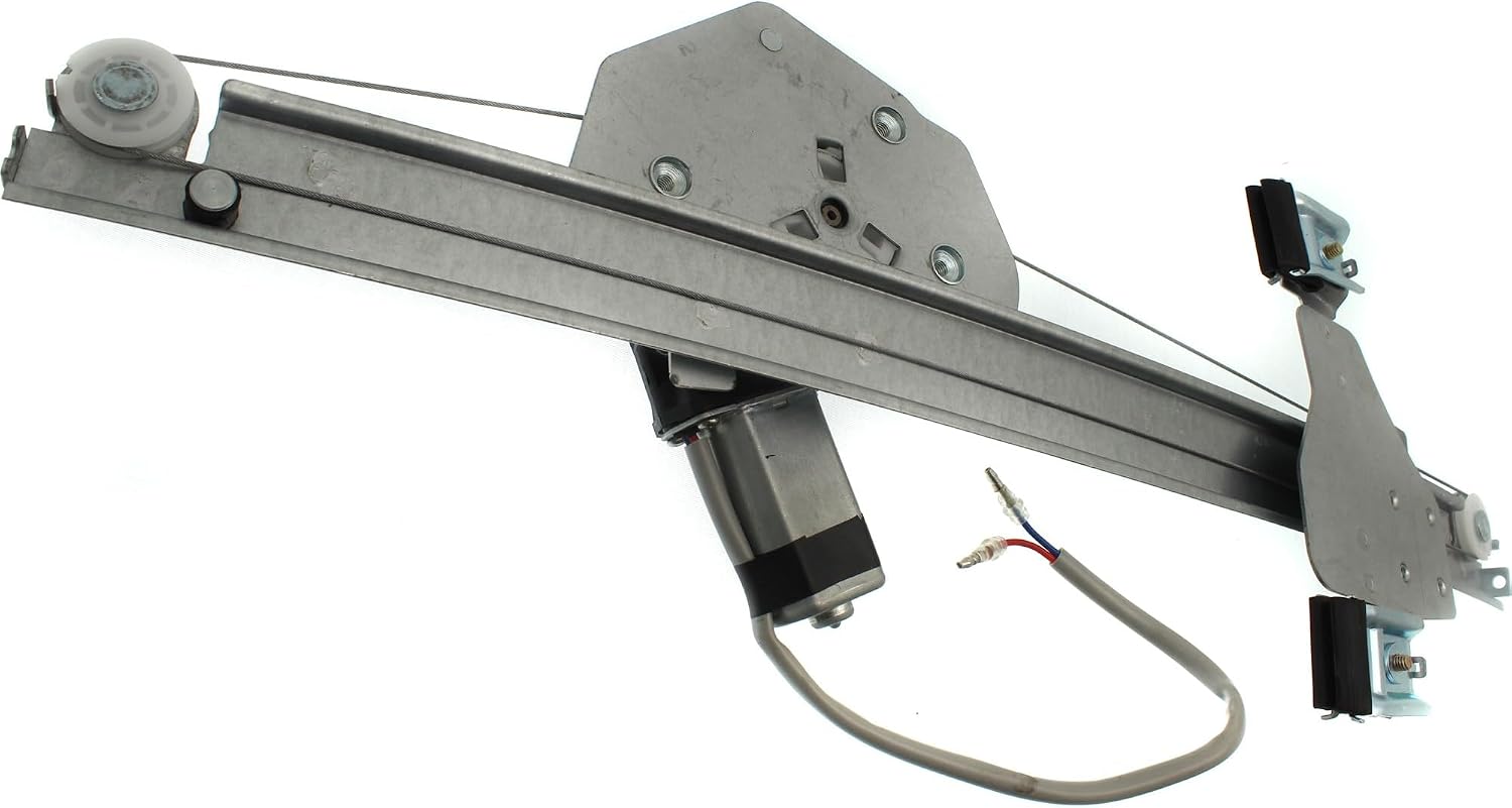 JC Whitney Window Regulator Compatible with 2015-2020 Chevrolet Tahoe, Suburban, 2014-2018 GMC Sierra 1500, 2015-2019 Sierra 2500 HD with Motor Rear, Passenger Side GM1551159