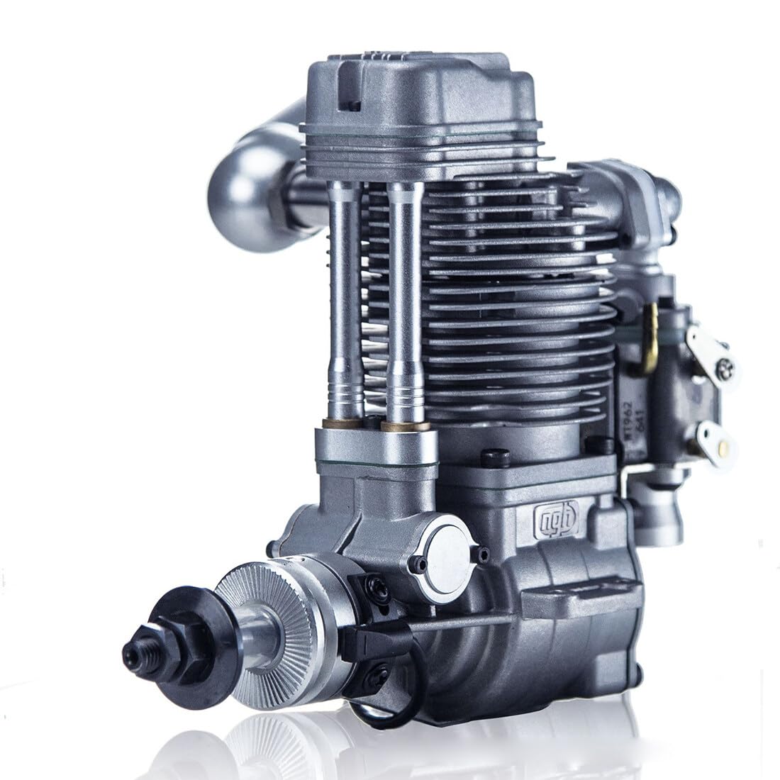 Joytopiaminds 30-cm³-Einzylinder-Viertakt-Benzinmotor für RC-Flugzeuge, luftgekühltes Benzinmotormodell für physikalische Experimente