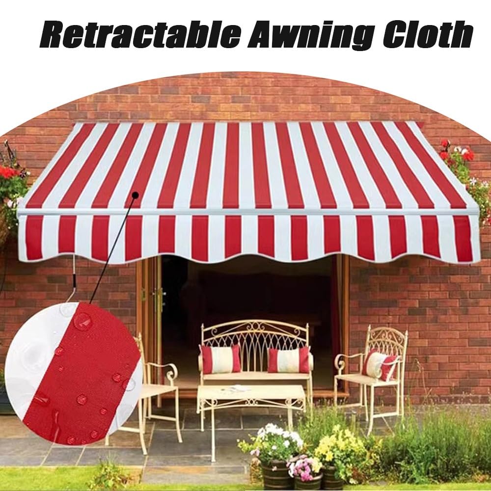 Außen Markisenstoff Wechseln 200cm 250cm 300cm 500 Produktbild-Vorschau 6