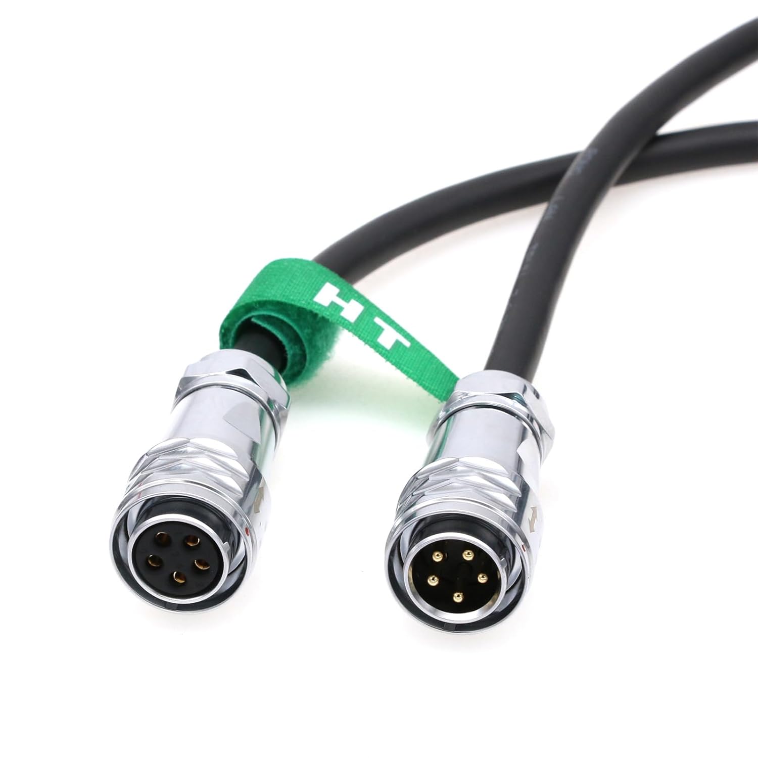 Cable for Aputure LS 600d, 600x Pro, 600d Pro LED Video Light Head and Control Box Connection, Waterproof 5-pin Male to Female 5m