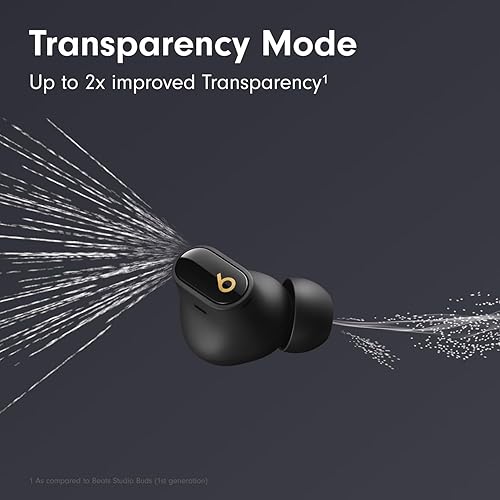 Miniatura 4 de Beats Studio Buds + - NegroDorado con AppleCare+ (2 años)