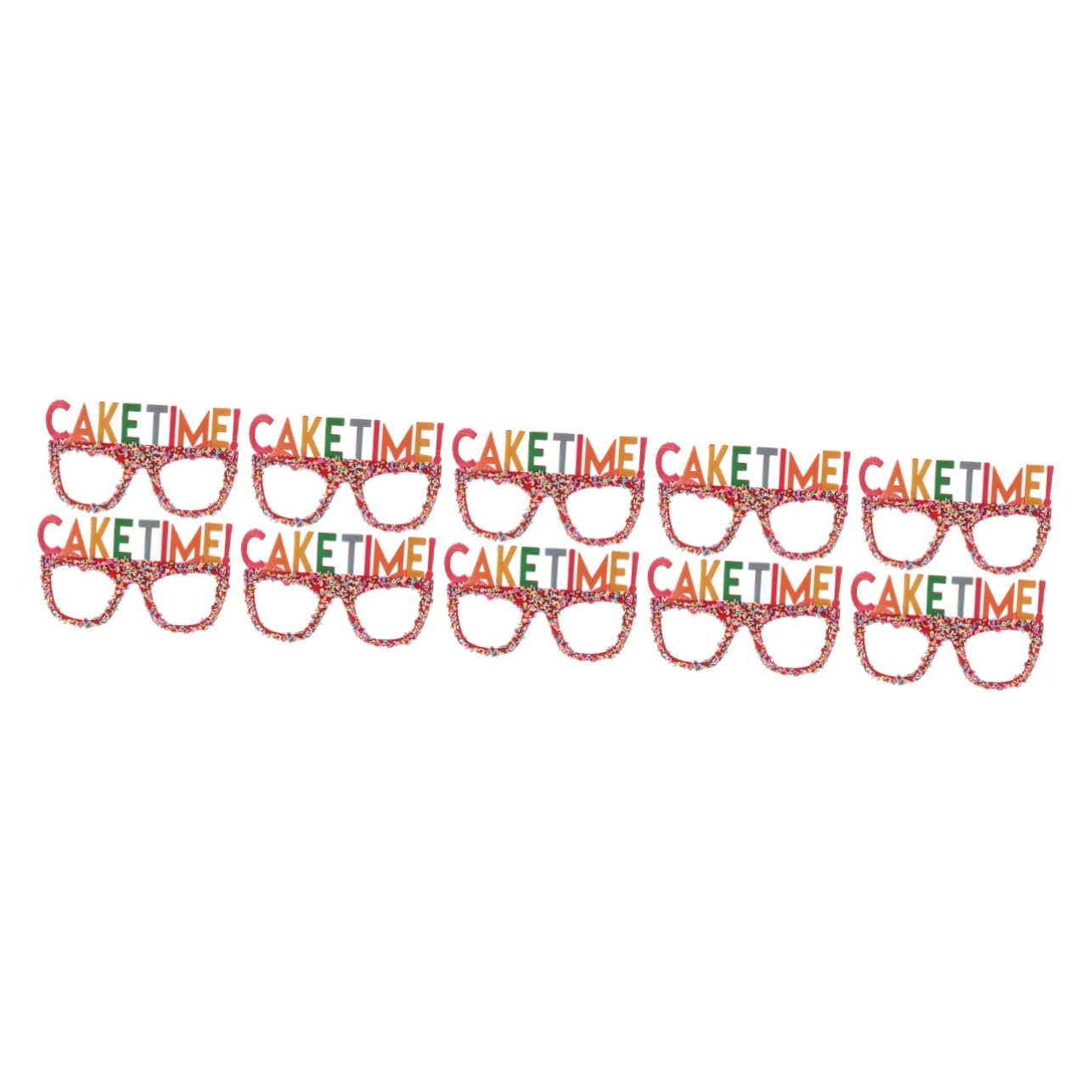 TOPBATHY 5 Series Pastel De Vasos Doble Gafas De Sol Polarizadas Gafas Fiesta Divertidas Gafas De Fiesta Divertidas Accesorios De Gafas De Cumpleaños Suministros De Cumpleaños 2 Piezas X 5