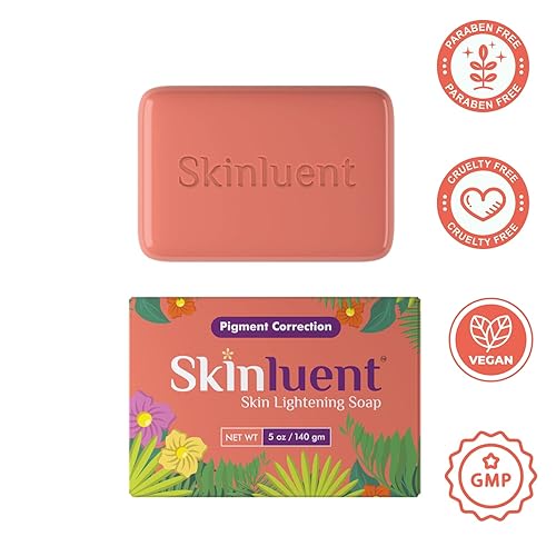 Miniatura 2 de Skinluent Jabón ácido Kojic para aclarar la piel, manchas oscuras, hiperpigmentación y tono desigual de la piel con ingredientes, ácido kójico,