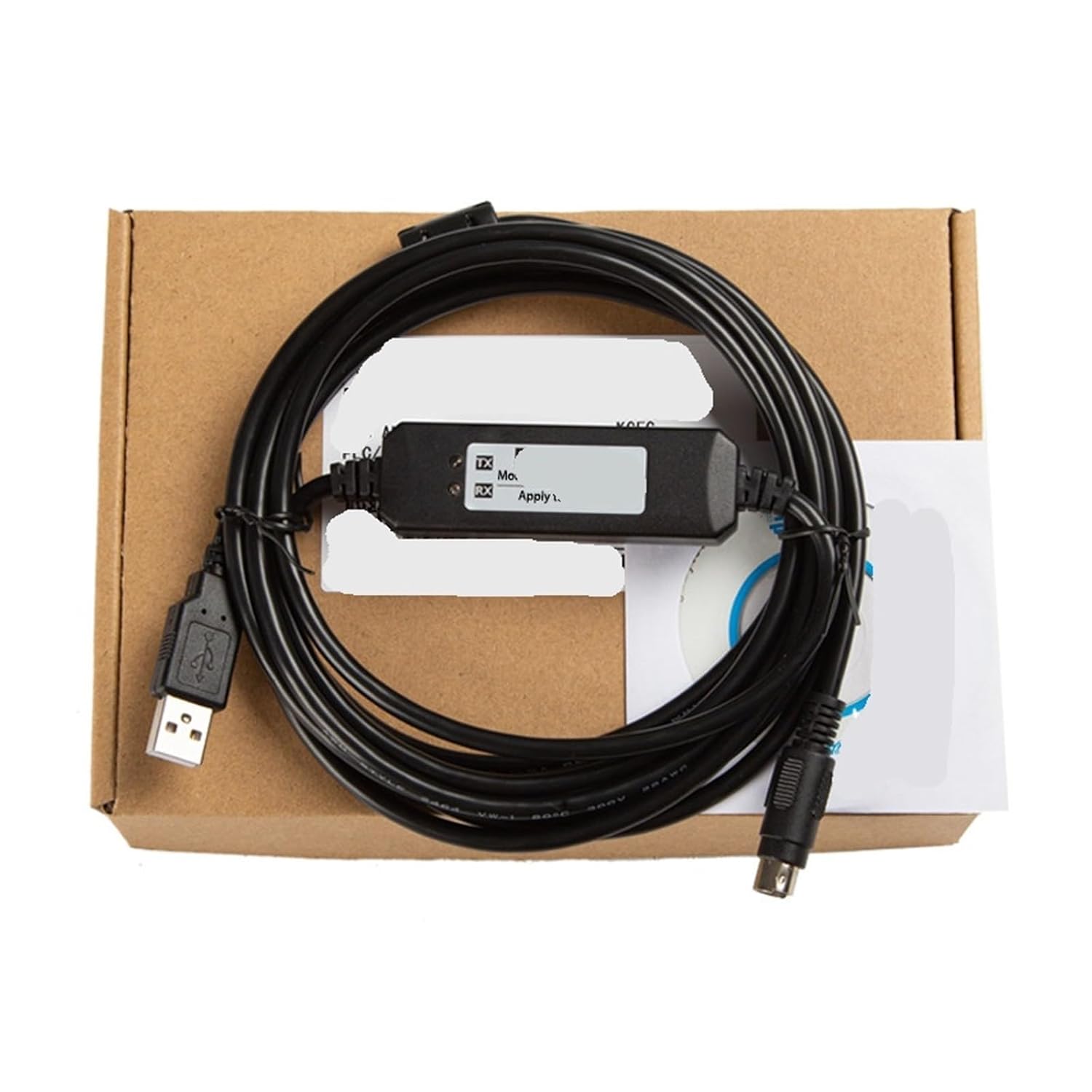 U Compatible with DVOP1960 A4 servo Drive Debugging Cable Data Download Cable(Ordinary Model 3 Meters)